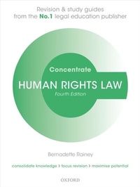 Enlarge image Cover: Human Rights Law Concentrate - OUP eBook