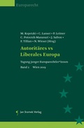 Cover: Autorit&auml;res vs Liberales Europa - Jan Sramek Verlag KG