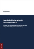 Bild: Gesellschaftlicher Wandel und Notwehrrecht - Tectum Wissenschaftsverlag