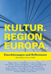 Abbildung von: Kultur.Region.Europa. - 1 Vermes-Verlag