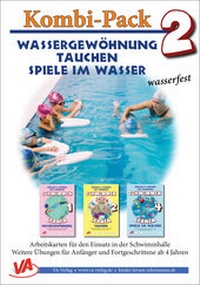 Abbildung von: Kombi-Pack 2: Wassergewöhnung, Tauchen & Spiele, A5, laminiert - VA - Verlag Aretz