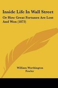 Cover: Inside Life In Wall Street - Kessinger Publishing