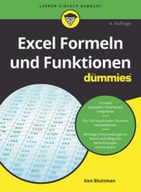 Abbildung von: Excel Formeln und Funktionen für Dummies - Wiley-VCH
