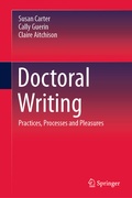 Cover: Doctoral Writing - Springer