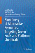 Cover: Biorefinery of Alternative Resources: Targeting Green Fuels and Platform Chemicals - Springer