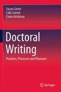 Cover: Doctoral Writing - Springer