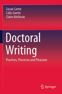 Enlarge image Cover: Doctoral Writing - Springer