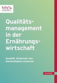 Abbildung von: Qualitätsmanagement in der Ernährungswirtschaft - Hanser
