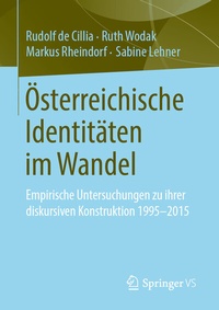 Abbildung von: Österreichische Identitäten im Wandel - Springer VS