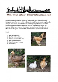 Abbildung von: Meine ersten Hühner - epubli