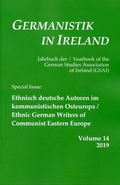 Cover: Ethnisch deutsche Autoren im kommunistischen Osteuropa / Ethnic German Writers of Communist Eastern Europe - Hartung-Gorre