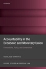 Cover: Accountability in the Economic and Monetary Union - Oxford University Press