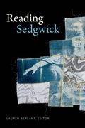 Cover: Reading Sedgwick - De Gruyter