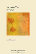 Cover: Bloomsbury Professional Income Tax 2020/21 - Bloomsbury Professional