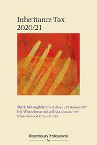 Enlarge image Cover: Bloomsbury Professional Inheritance Tax 2020/21 - Bloomsbury Professional