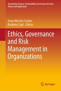 Enlarge image Cover: Ethics, Governance and Risk Management in Organizations - Springer