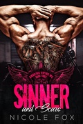 Cover: Sinner and Scars (Smoking Vipers MC, #3) - Smoking Vipers MC