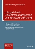 Cover: Lohngleichheit: Einkommenstransparenz und Rechtsdurchsetzung - Manz