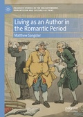 Cover: Living as an Author in the Romantic Period - Palgrave Macmillan