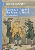 Cover: Living as an Author in the Romantic Period - Palgrave Macmillan