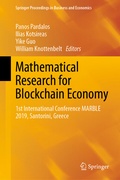 Cover: Mathematical Research for Blockchain Economy - Springer