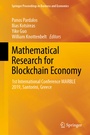 Cover: Mathematical Research for Blockchain Economy - Springer