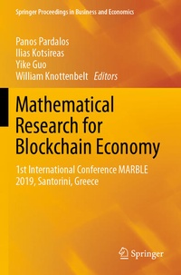 Enlarge image Cover: Mathematical Research for Blockchain Economy - Springer