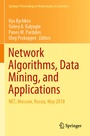 Cover: Network Algorithms, Data Mining, and Applications - Springer