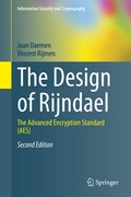 Cover: The Design of Rijndael - Springer