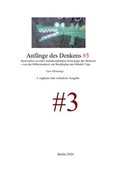 Cover: Anf&auml;nge des Denkens #3 - BoD - Books on Demand