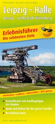 Abbildung von: Leipzig - Halle - Dessau - Lutherstadt Wittenberg - Freytag-Berndt und ARTARIA
