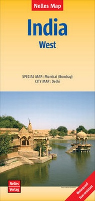 Abbildung von: Nelles Map Landkarte India: West - Freytag-Berndt und ARTARIA