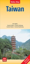 Cover: Nelles Map Landkarte Taiwan - KOMPASS freytag und berndt