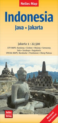 Abbildung von: Nelles Map Landkarte Indonesia : Java, Jakarta - Freytag-Berndt und ARTARIA