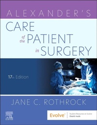 Enlarge image Cover: Alexander's Care of the Patient in Surgery - Elsevier