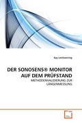 Cover: DER SONOSENS&reg; MONITOR AUF DEM PR&Uuml;FSTAND - VDM Verlag Dr. Mueller e.K.