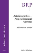 Cover: Arts Nonprofits--Associations and Agencies - Brill