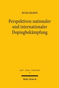 Bild: Perspektiven nationaler und internationaler Dopingbek&auml;mpfung - Mohr Siebeck