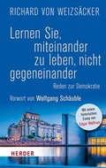Cover: Lernen Sie, miteinander zu leben, nicht gegeneinander - Verlag Herder