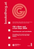 Cover: CEE e|Dem and e|Gov Days 2020 - Facultas