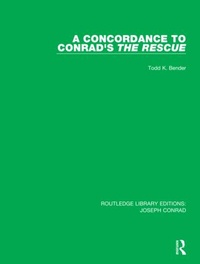 Enlarge image Cover: A Concordance to Conrad's The Rescue - Routledge