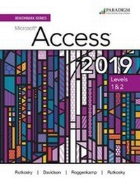 Abbildung von: Benchmark Series: Microsoft Access 2019 Levels 1&2 - EMC Paradigm,US