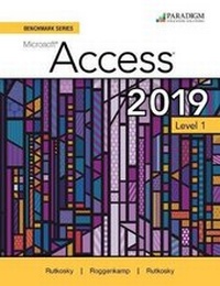 Abbildung von: Benchmark Series: Microsoft Access 2019 Level 1 - EMC Paradigm,US