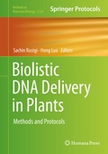 Cover: Biolistic DNA Delivery in Plants - Springer