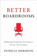 Cover: Better Boardrooms - University of Toronto Press