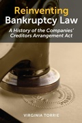Cover: Reinventing Bankruptcy Law - University of Toronto Press