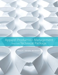 Abbildung von: Apparel Production Management and the Technical Package - Fairchild Books