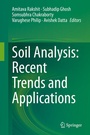 Cover: Soil Analysis: Recent Trends and Applications - Springer