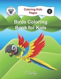Cover: Birds Coloring Book for Kids - Aussie Children's Books