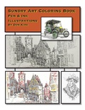 Cover: Sundry Art Coloring Book - Old West Company